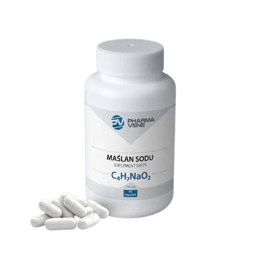 PV Maślan Sodu 340mg 90kaps (70% kwasu masłowego)