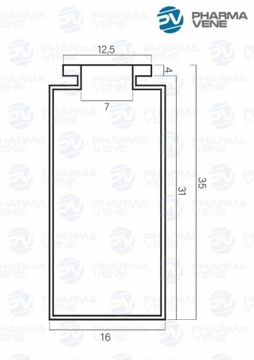 Zestaw fiolka 3ml 16x35 + gumka + kapsel • Ilość: 1
