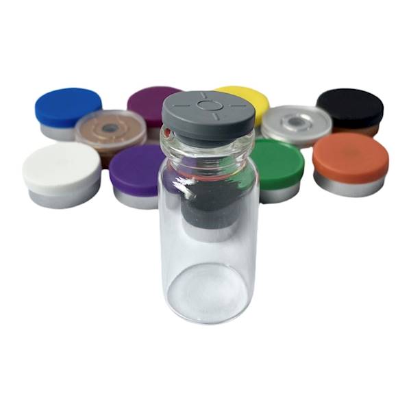 Zestaw fiolka 10ml 22x45 + gumka + kapsel