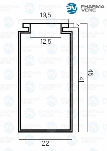 Zestaw fiolka 10ml 22x45 + gumka + kapsel • Ilość: 1