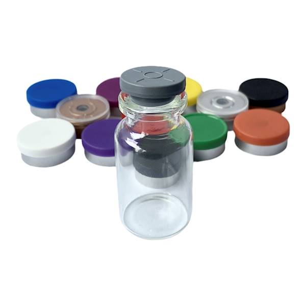 Zestaw fiolka 12ml 24x45 + gumka + kapsel