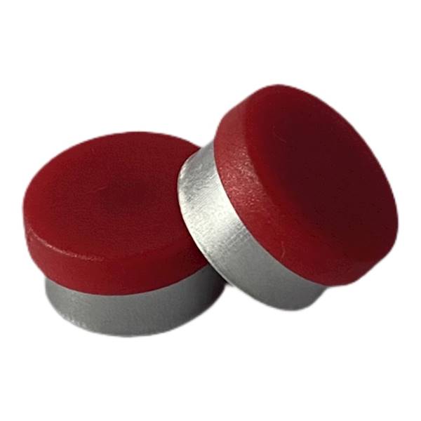 Kapsel do fiolki fi 13mm flip off gładki czerwony • Kapsle 13mm • kol: czerwony • Ilość: 1