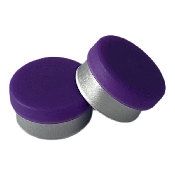 Kapsel do fiolki fi 13mm fioletowy gładki flip off • Kapsle 13mm • kol: fioletowy • Ilość: 5000