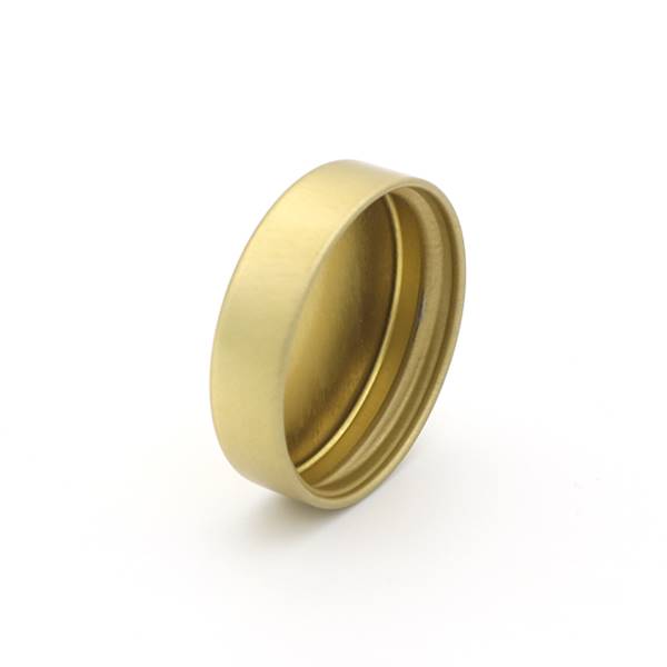 Nakrętka Unishell 45mm metalowa złota • Ilość: 100