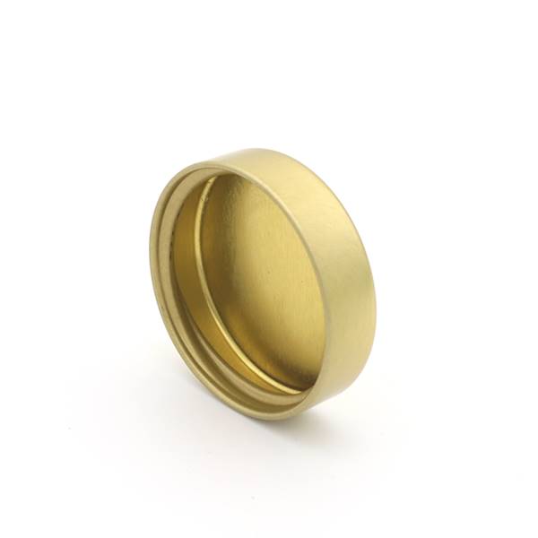 Nakrętka Unishell 45mm metalowa złota • Ilość: 100