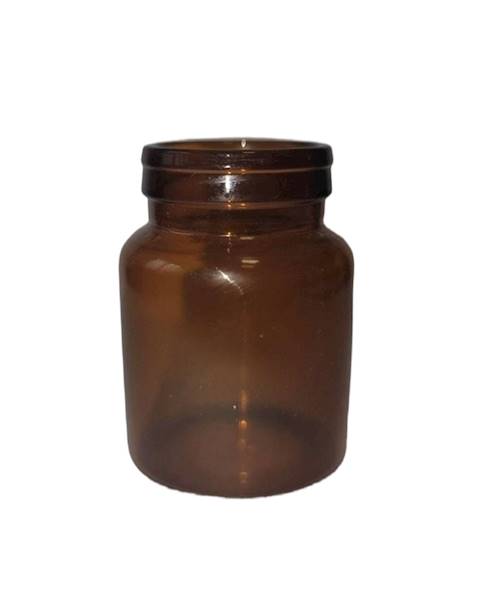 Słoik szklany 20ml bursztynowy 32x44mm