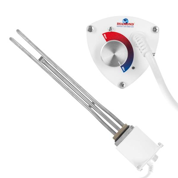 GRZAŁKA 2000W Z REGUL.TEMP. DIAMOND 11/2"