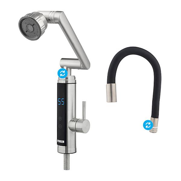 BAT. NOVEEN UM. ST. Z PRZEP. PODGRZ. WODY INOX 