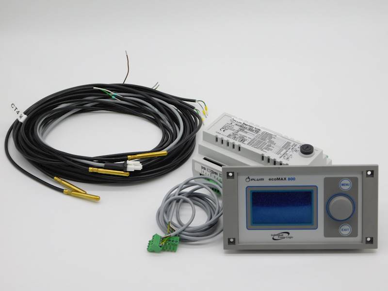 Regulator i sterownik ECOMAX 800T PLUM
