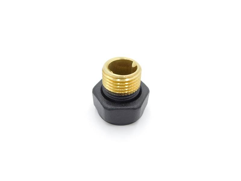 Adapter kompletny GW3/4xR1/2 czarny strukt.