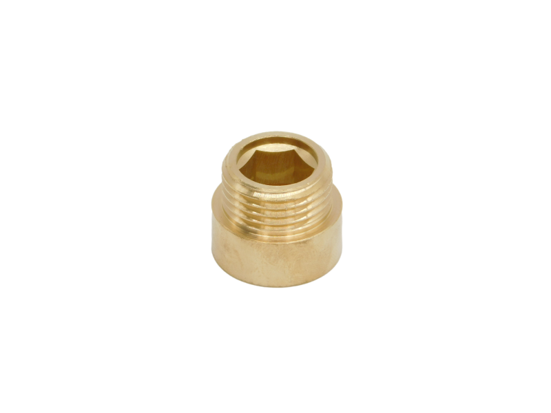 Przedłużka mosiężna 1/2" L=10mm