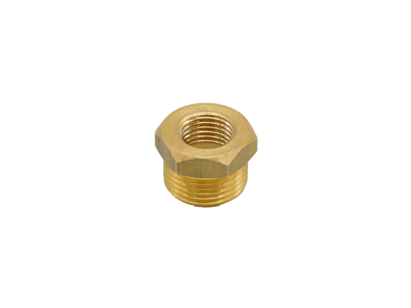 Redukcja mosiężna manometru 20x1,5X1/4" GZ/GW