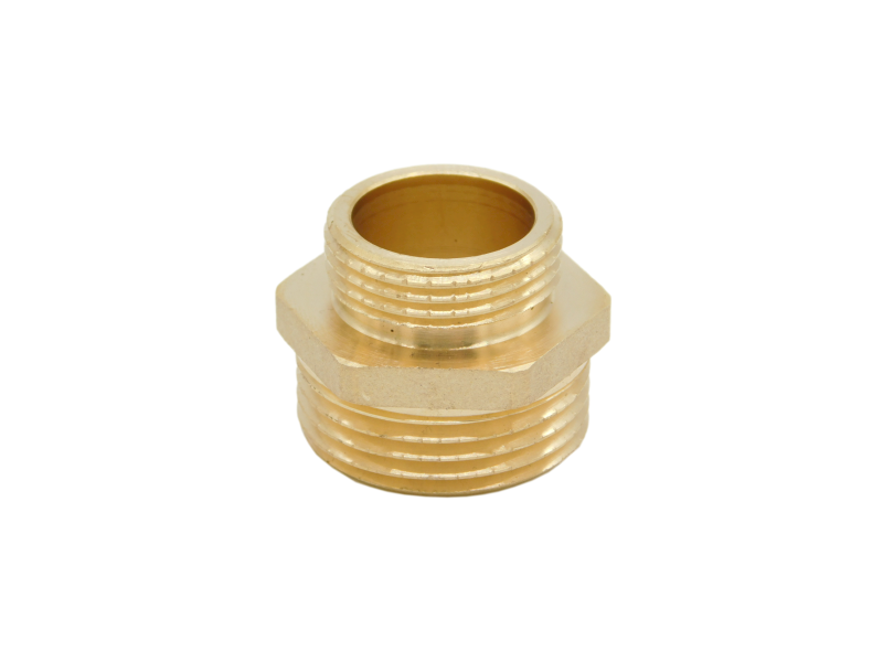 Nypel mosiężny redukcyjny 3/4"x1/2"