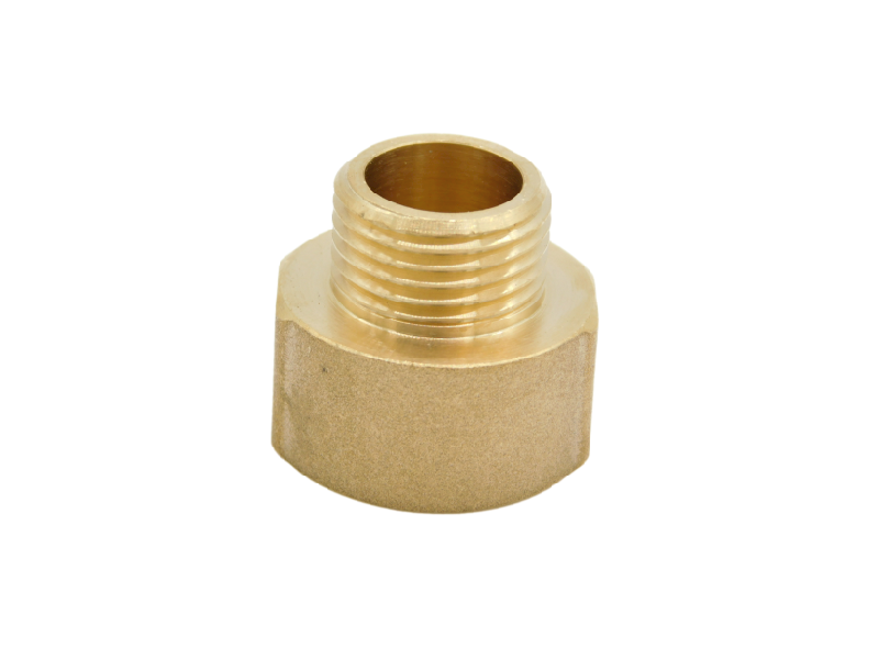 Redukcja mosiężna mufowo-nyplowa 3/8"x1/4"