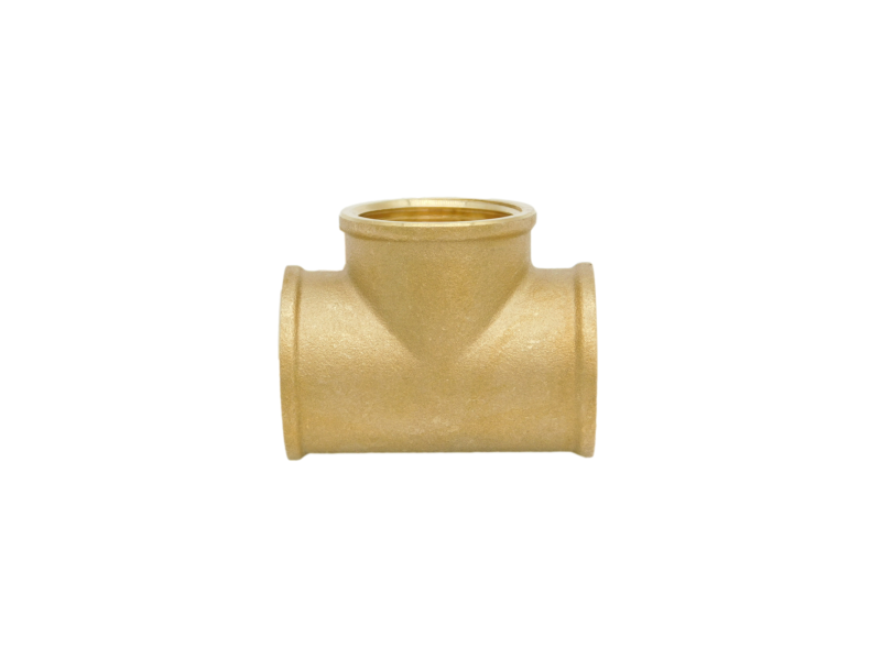 Trójnik mosiężny 1/4"