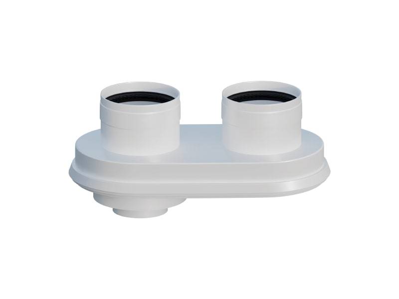 Ricom Adapter rozdzielacz 60/100 na 2x80