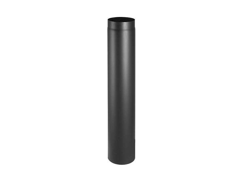 KB Rura kominowa czarna 120 L=1m