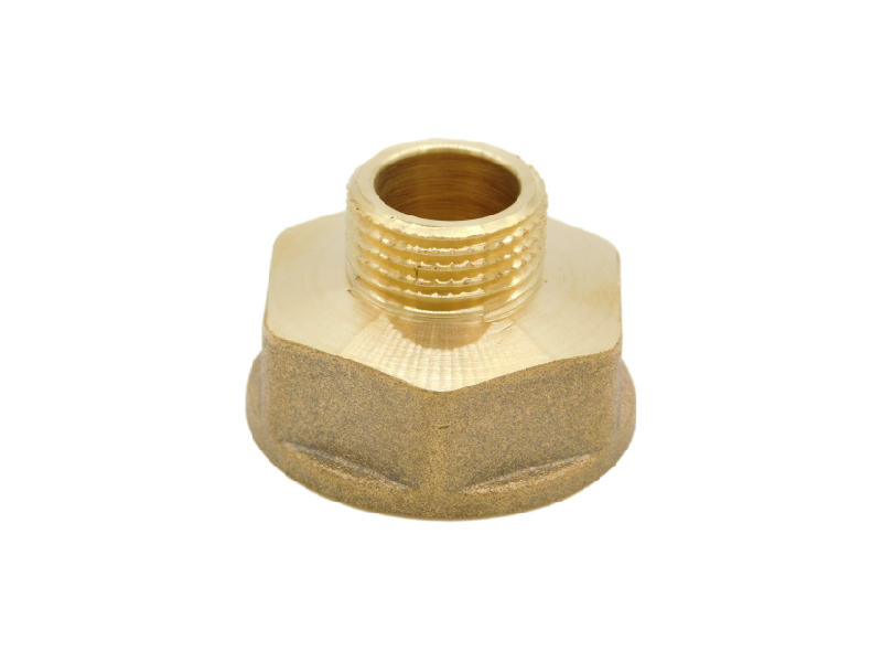 Redukcja mosiężna mufowo-nyplowa 1"x1/2"