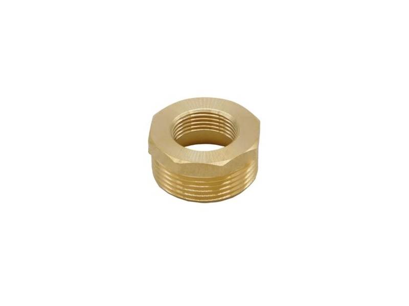 Redukcja mosiężna 6/4"x1"