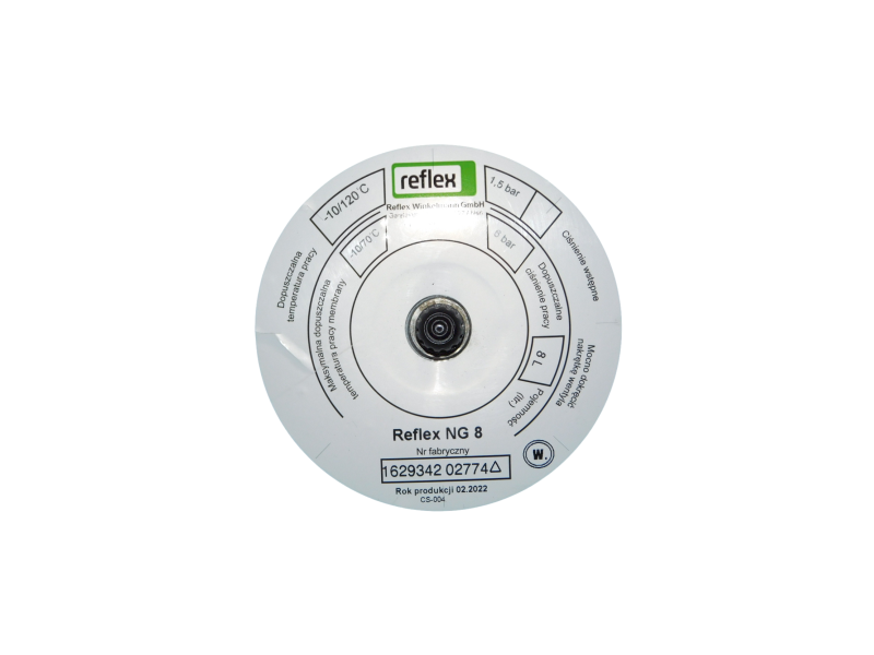 Naczynie przeponowe CO Reflex NG 100L