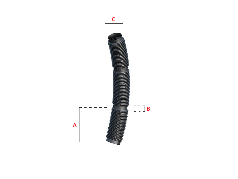 Ricom Rura kominowa elastyczna PP Flex 80