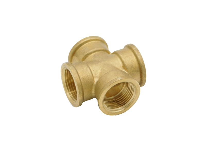 Czwórnik mosiężny 3/4"