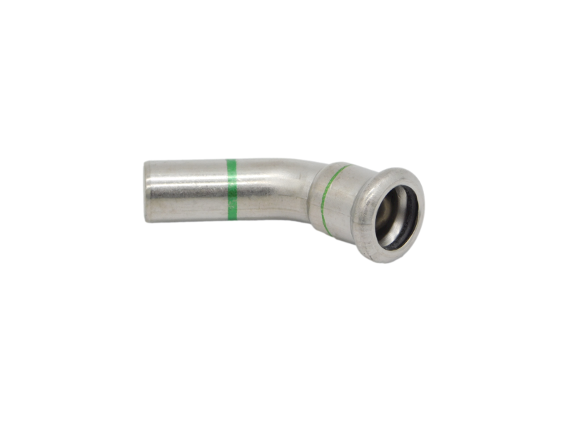 STEEL INOX Kolano 1-k 45 15mm nypel