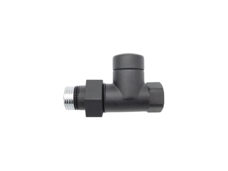 Zestaw termostatyczny 1/2" Royal prosty czarny