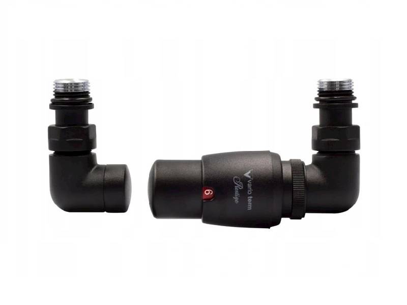 Alatus Zestaw termost. 1/2" VISION czarny struk. L