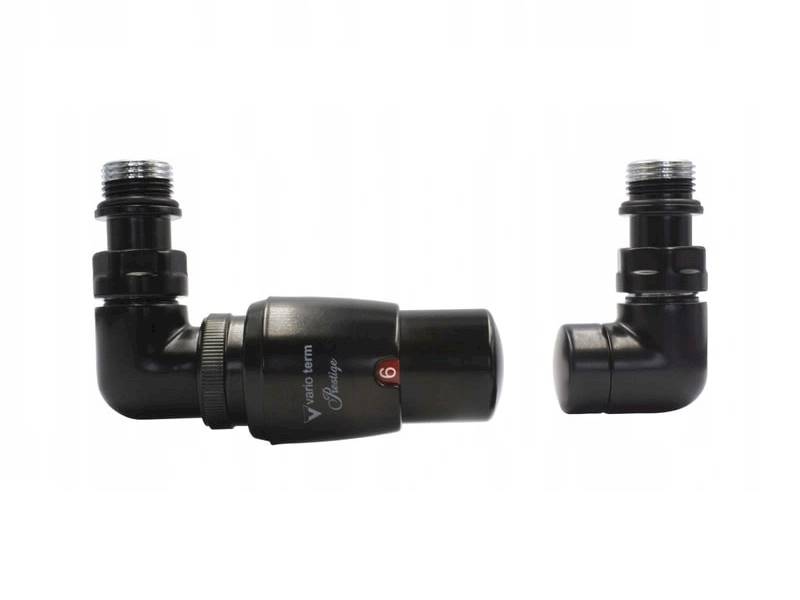 Alatus Zestaw termost. 1/2" VISION czarny struk. P