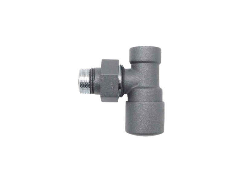 Zestaw termostatyczny 1/2" Royal kątowy grafit