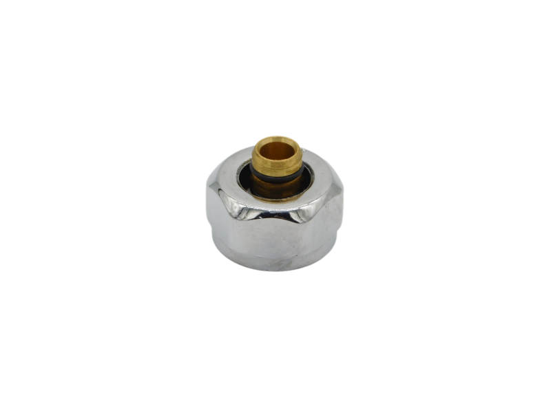 Złączka zaciskowa chrom połysk PEX GW 16x3/4"