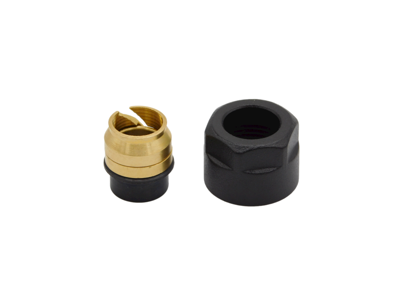 Złączka zaciskowa czarny struktur. CU GW 15x3/4"