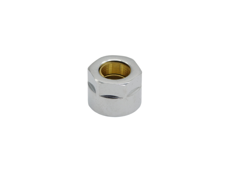 Złączka zaciskowa chrom połysk CU GW 15x3/4"