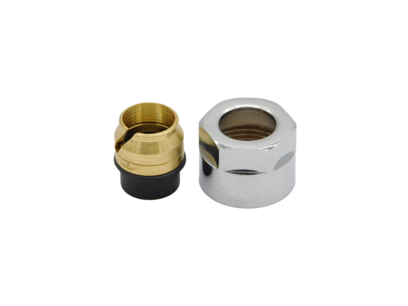 Złączka zaciskowa chrom połysk CU GW 15x3/4"