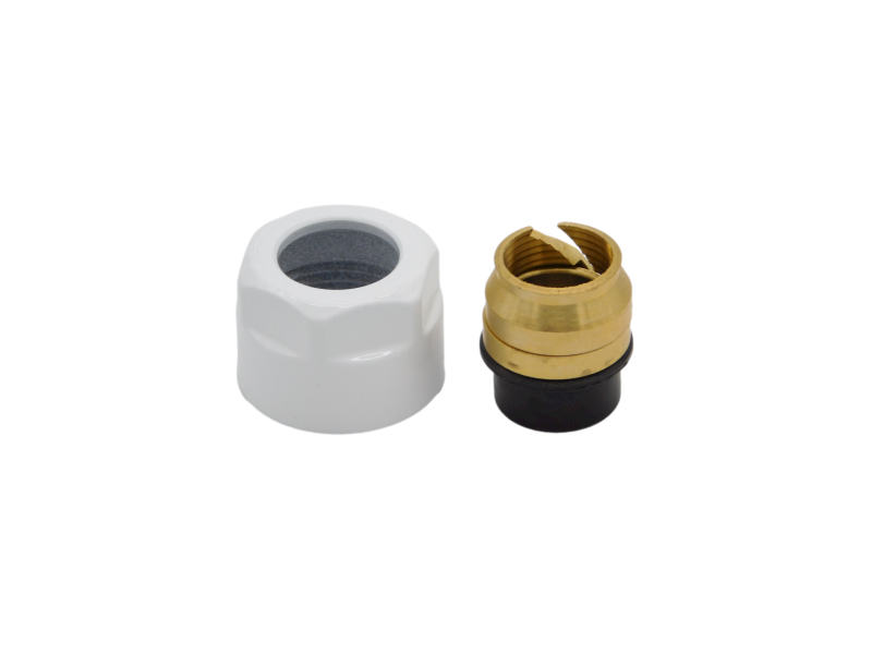 Złączka zaciskowa biała CU GW 15x3/4"