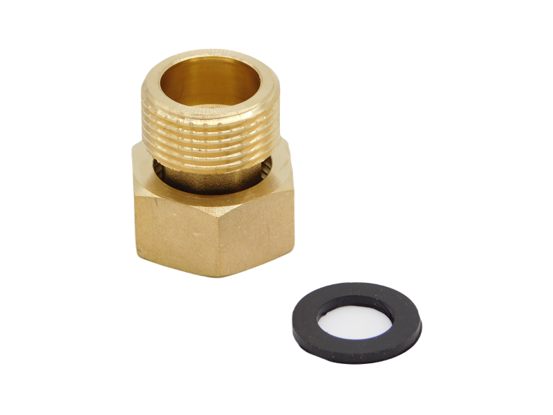 Półśrubunek mosiężny pełny 5/4" nyplowy