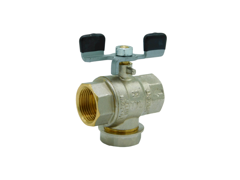 Bioflux Zawór kulowy z filtrem 3/4"