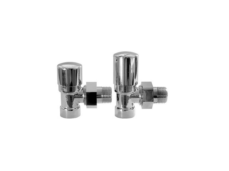 Alatus Zestaw zaworów 1/2" SWING chrom kątowy