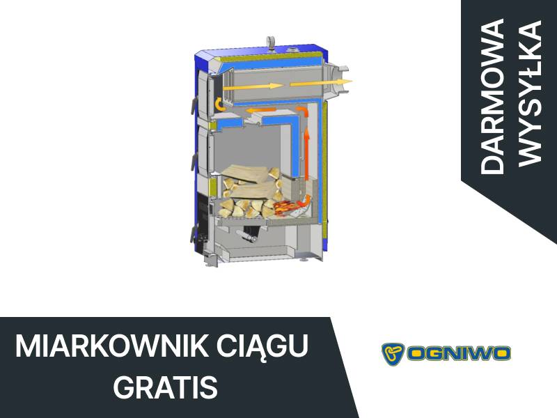 Kocioł zgazowujący drewno OGNIWO BIO 8kW V-kl ED