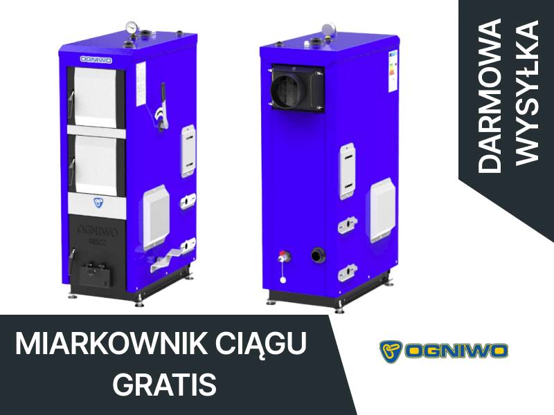 Kocioł zgazowujący drewno OGNIWO BIO 6kW V-kl ED