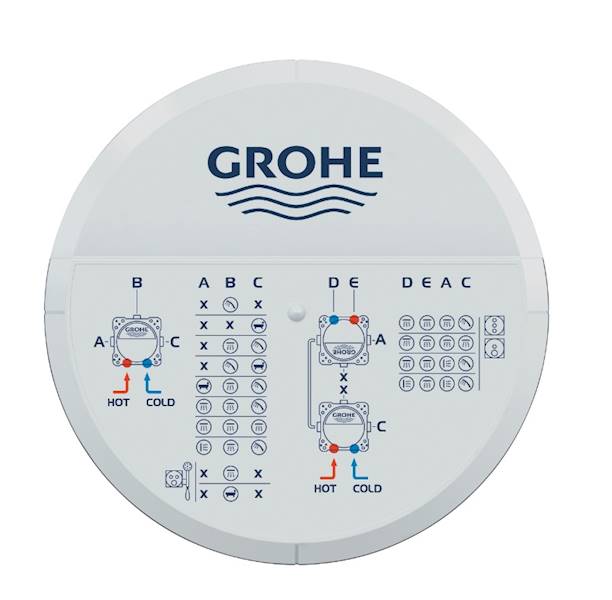 Element podtynkowy Rapido Smart Box 1/2" Grohe
