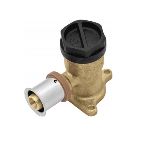 Kan-Therm Kolano PEX zapras GW 16x1/2" z łapkami