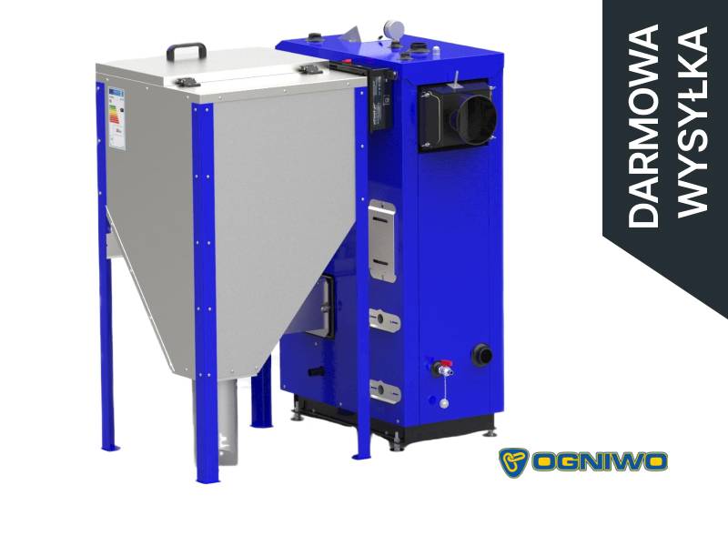 Kocioł OGNIWO Bio Duo 15kW zgazowanie-pellet