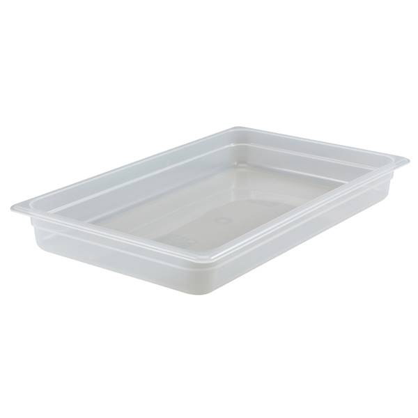 FOOD PAN 1/1X4" PP-TRANS