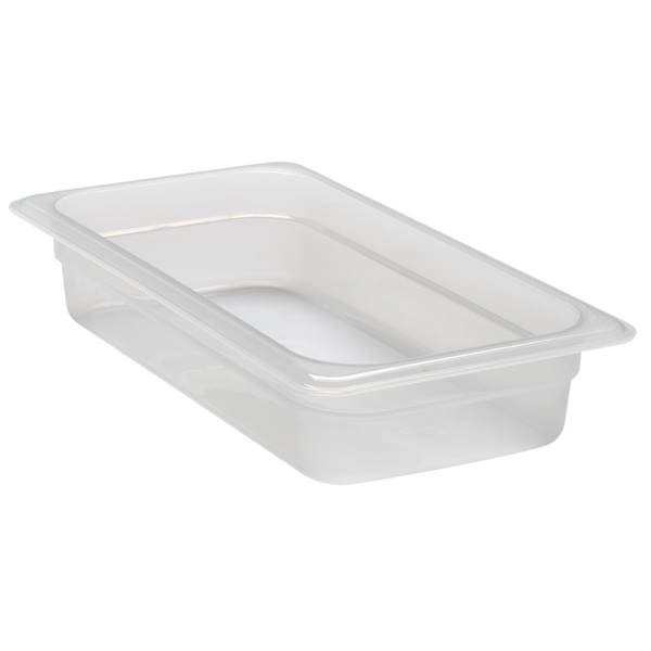 FOOD PAN 1/3X2" PP-TRANS