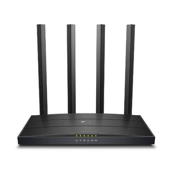 Router  TPLink Archer C6  Wireless AC1200 DualBand 4xLAN, 1xWAN, 