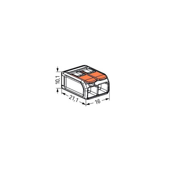 Wago złączka  2x6mm 221-612 a50
