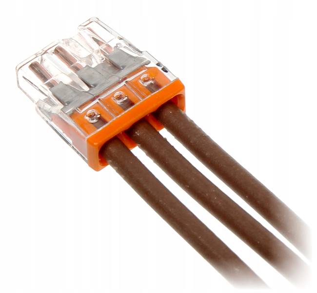 Wago złączka  3x0,5-2,5mm 2273-203 a100 drut 