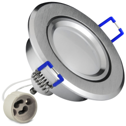 Polux LED OLAL-IO84WWS2-250 2,4W ALU SREBRNY SZCZ